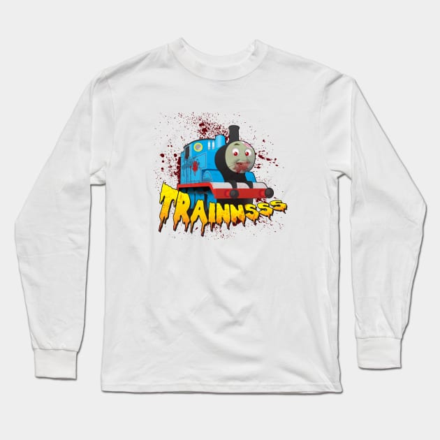 TRAINNSSSSS Long Sleeve T-Shirt by sparkmark